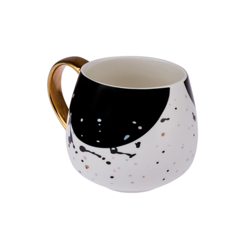 Emsan Watercolor Kupa 380 ml Siyah-2961