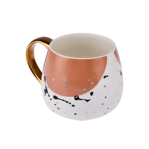 Emsan Watercolor Kupa 380 ml Bej-2964