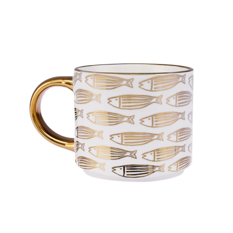 Emsan Elegant Fish Kupa 435 ml Gold-2967