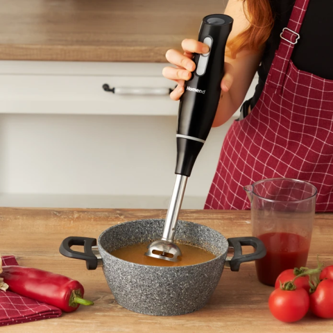 Homend Handmaid 1938H Çubuk Blender Siyah-0497