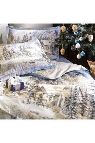 Özdilek Snow City Çift Kişilik Nevresim Takımı