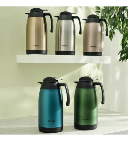 Emsan New Vega Termos Rose Gold 2,1 Litre-1370