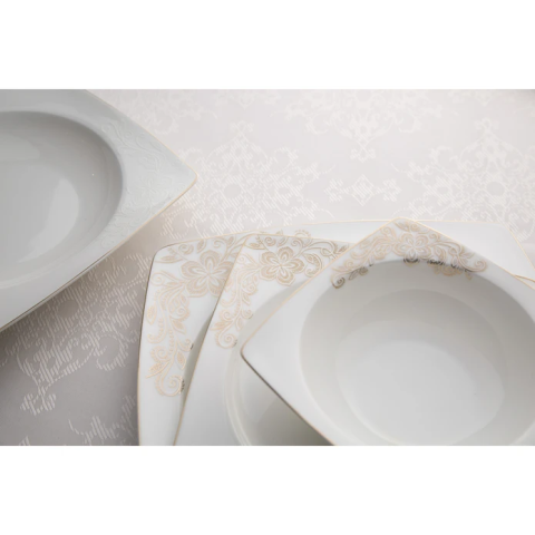 Emsan Fine Bone Bef 731 61 Parça Yemek Takımı-0211