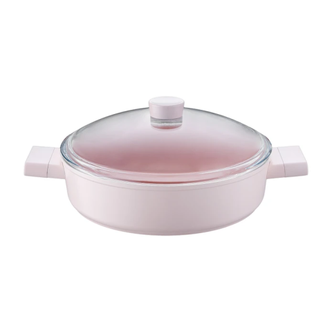 Emsan  Swiss Crystal 7 Parça Tencere Seti Pembe-3683