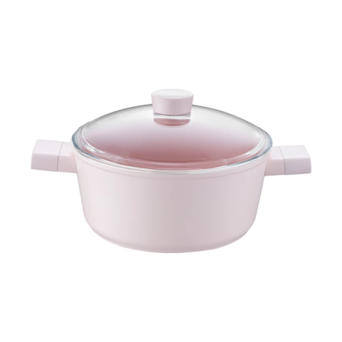 Emsan  Swiss Crystal 7 Parça Tencere Seti Pembe-3683