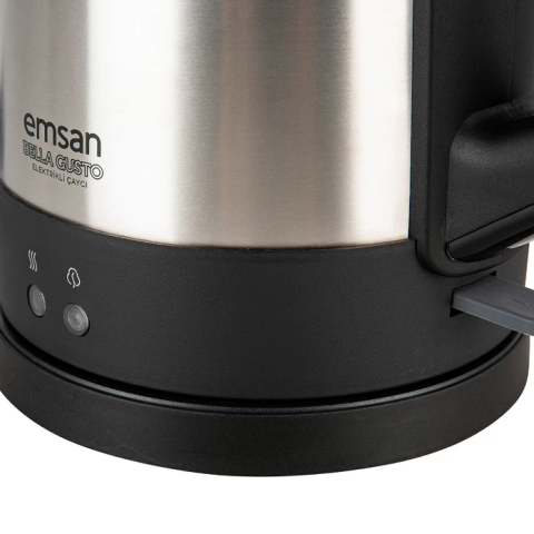 Emsan Bella Gusto Susuz Çalışma Emniyetli Elektirikli Çaycı İnox-0109