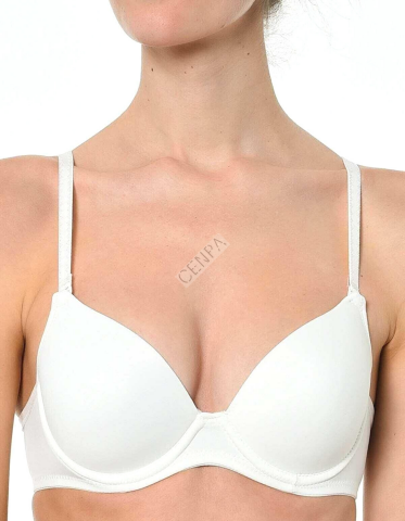 Orkide Lingerie 2150 Kadın Dolgusuz Basıc sütyen Beyaz