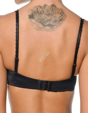 Orkide Lingerie 2550 Kadın Straplez Desteksiz Basıc Sütyen Siyah