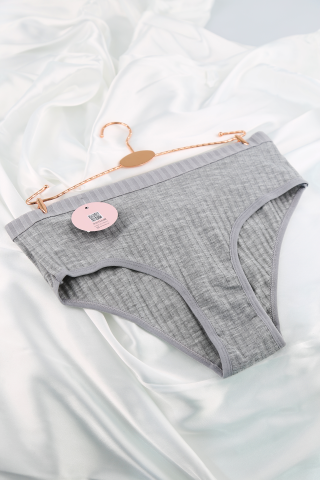 Vanilya Secret 702 Kadın Slip Gri