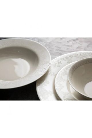 Emsan New Bone Yeni Anderson 12 Kişilik 60 Parça Yemek Takımı-2224