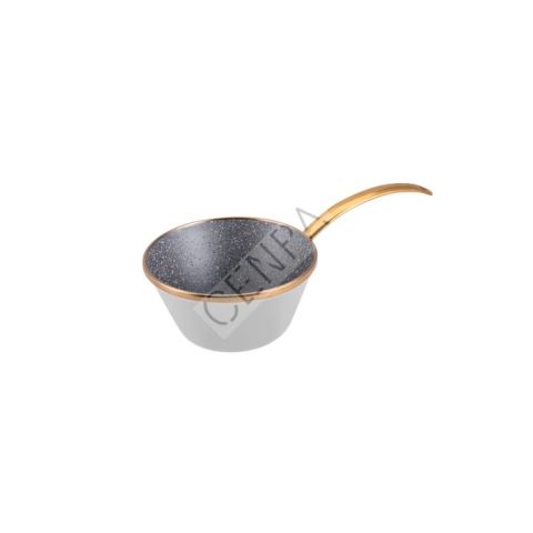 Emsan Troy Konik Sosluk Beyaz 14cm-0588
