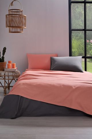 Özdilek Colormix Kiremit Tek Kişilik Pike Takımı