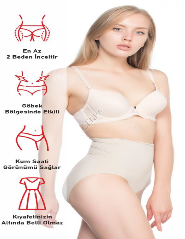 Emay Ten 2021 Double Düşük Bel Slip Korse