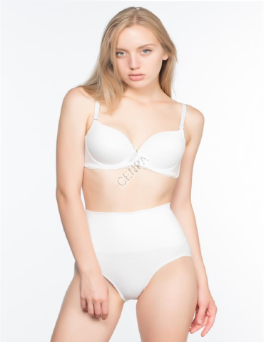 Emay Beyaz 2021 Double Düşük Bel Slip Korse
