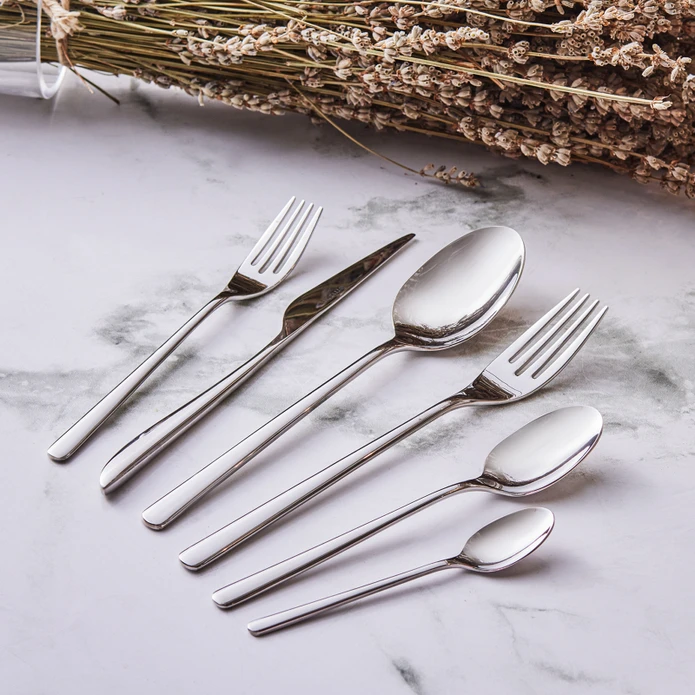 Emsan Elegance Bello 84 Parça 12 Kişilik Çatal Kaşık Bıçak Seti Lüks Kutulu-0105