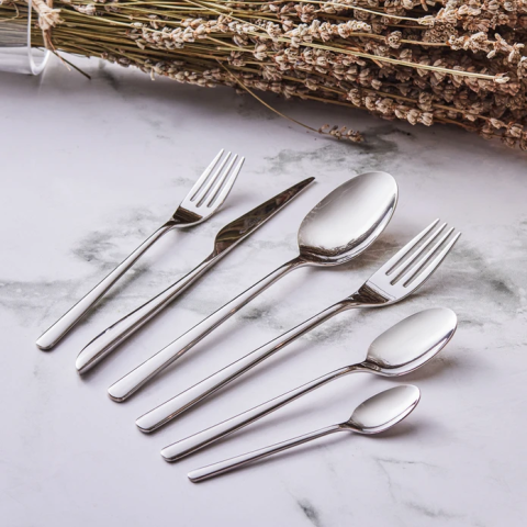 Emsan Elegance Bello 84 Parça 12 Kişilik Çatal Kaşık Bıçak Seti Lüks Kutulu-0105