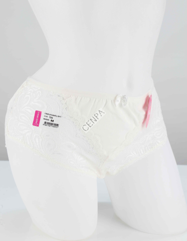 Mıss Brave 754 Bayan Dantelli Slip Ekru