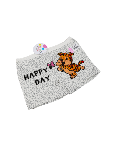 Biyokids Kız Çocuk  6-7 yaş Gri Renkli Boxer