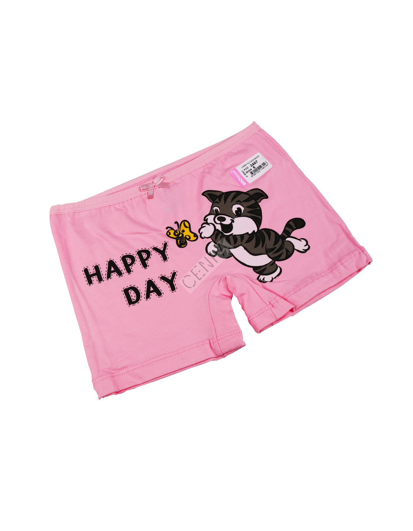 Biyokids Kız Çocuk  6-7 yaş Koyu Pembe Renkli Boxer