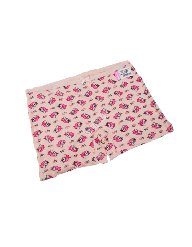 Biyokids Kız Çocuk  10-11 yaş Koyu Pudra Baskılı Renkli Boxer