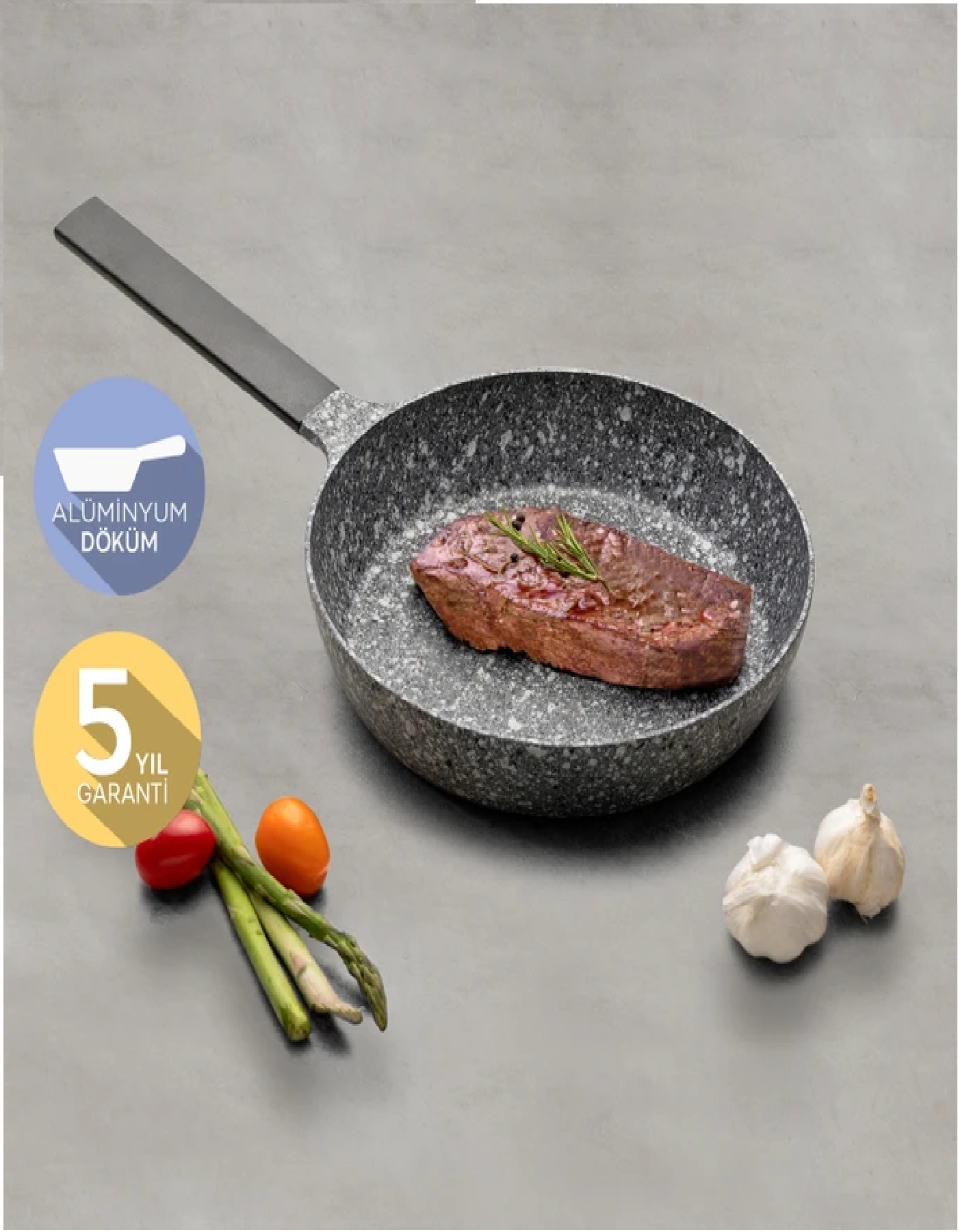 Emsan Perge Döküm Tava 28 cm-0610