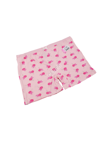 Biyokids Kız Çocuk  12-14 yaş Pembe Baskılı Renkli Boxer