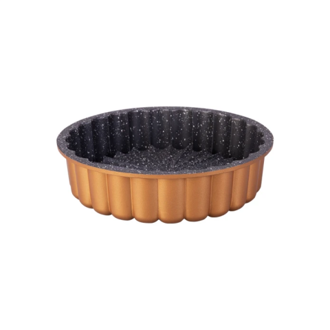 Emsan Mira Tart Kalıbı Gold 22 cm-0736
