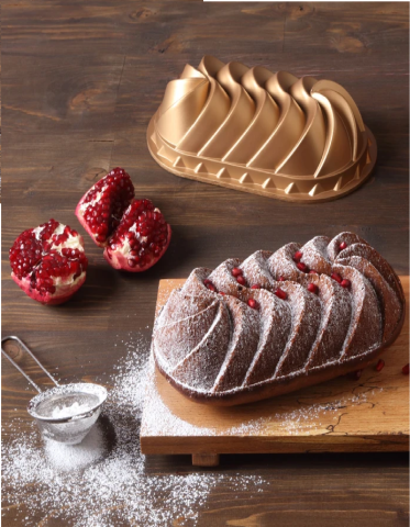 Emsan Lavin Kek Kalıbı Gold 22 cm-0735