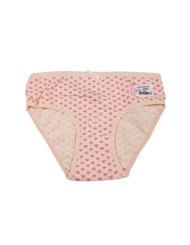 Biyokids Kız Çocuk 10-11 yaş Turuncu Baskılı Renkli Slip