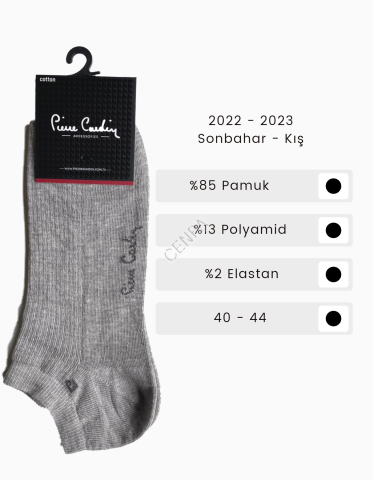 Pierre Cardin 3033 Erkek Patik Çorap
