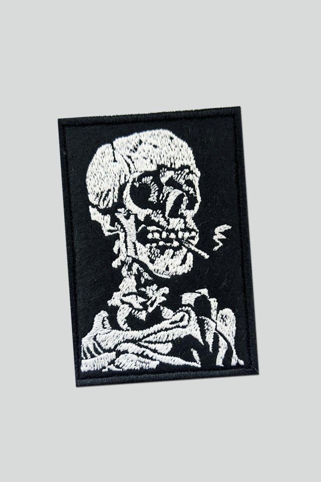 Sigaraiçen İskelet Serisi CIRTLI , Nakış, Patch, Ceket Arma,
