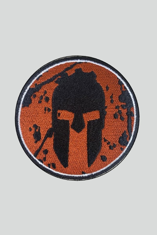 KİREMİT-ZIRHLI ŞÖVALYE - Cırtlı Nakışlı Arma, Yama, Patch, Airsoft Aksesuar