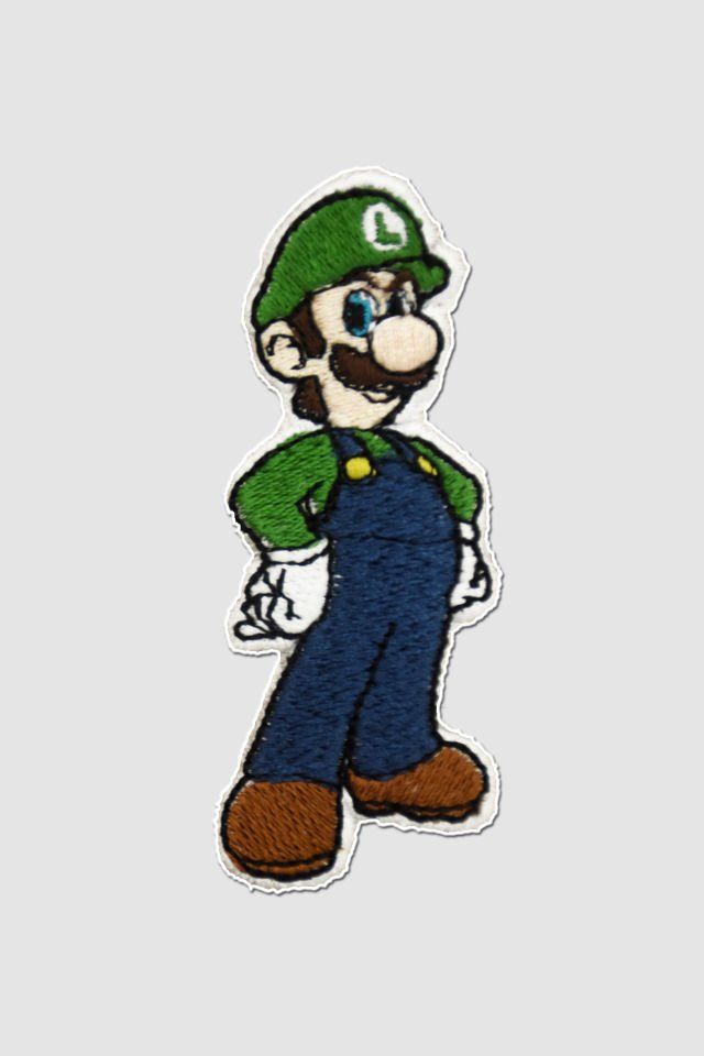 LUIGI - Yapışkan nakış arma, patch, yama, aksesuar