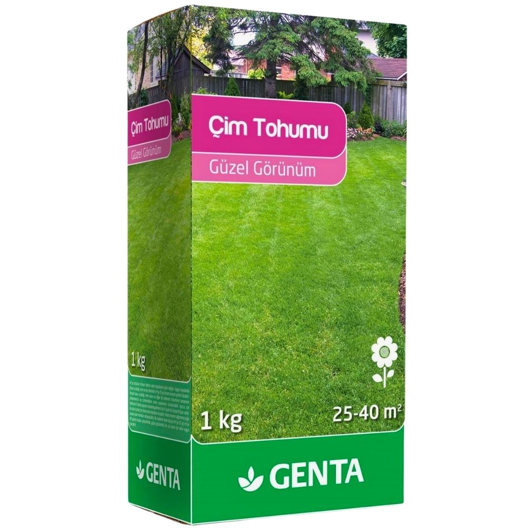 Genta Çim Tohumu Güzel Görünüm - Beautiful Look Lawn - 1 kg