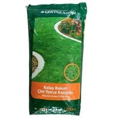 Genta Prestige Kolay Bakım Çim Yonca Karışımı - Easy Care Grass Clover Mix - 5 kg