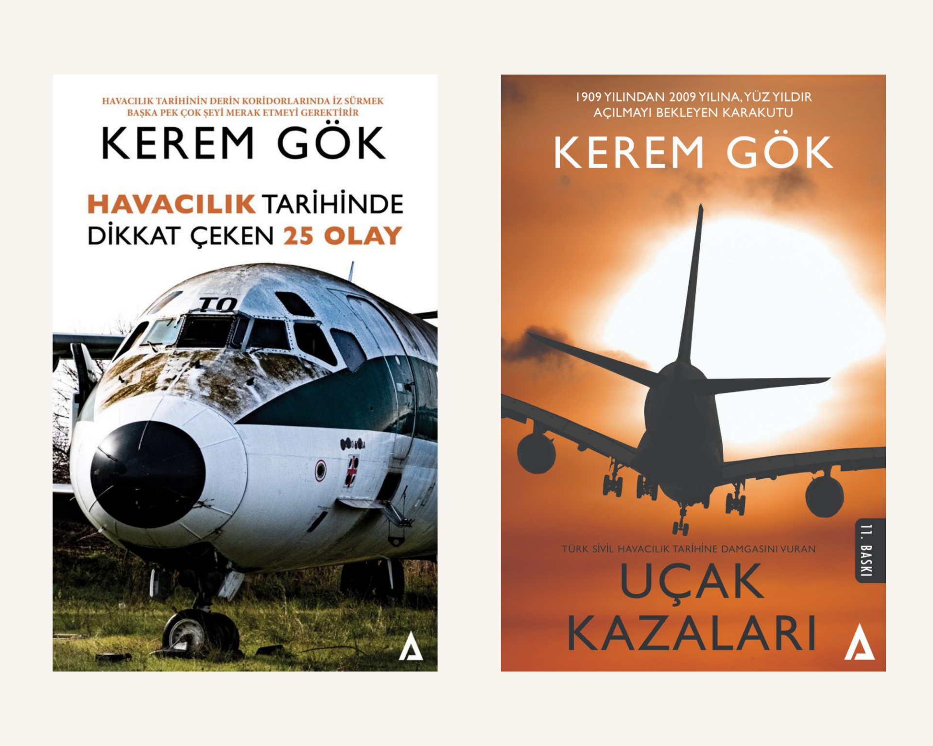 Kerem Gök Havacılık Kitapları Seti (2 Kitap Takım)