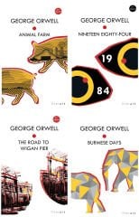 George Orwell İngilizce Roman Seti (4 Kitap Takım)
