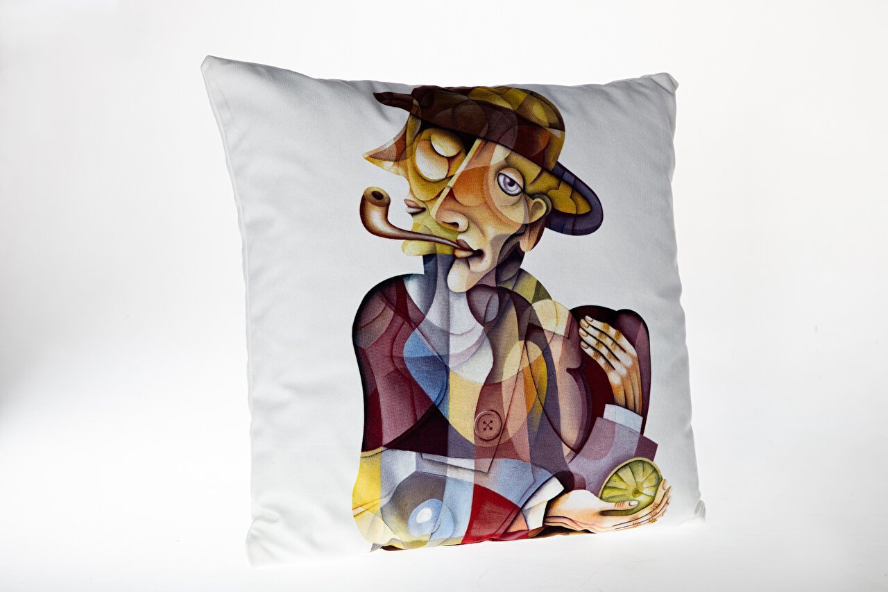 Cubism Kırlent Kılıfı