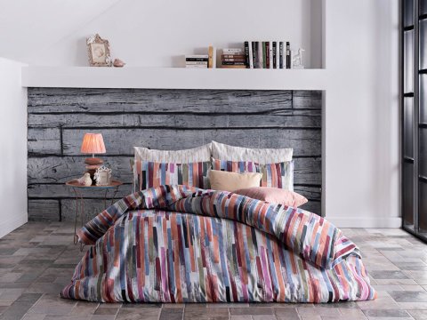 Poly Cotton Linear Nevresim Takımı