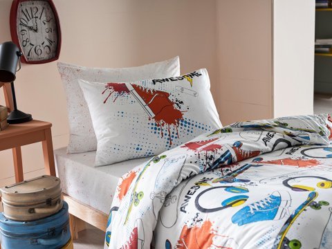 Poly Cotton Avesome Nevresim Takımı