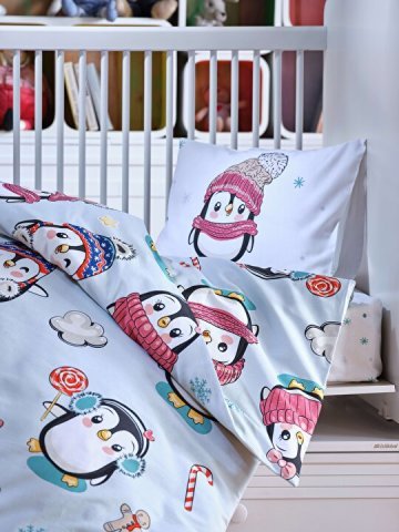 Cute Penguin Nevresim Takımı