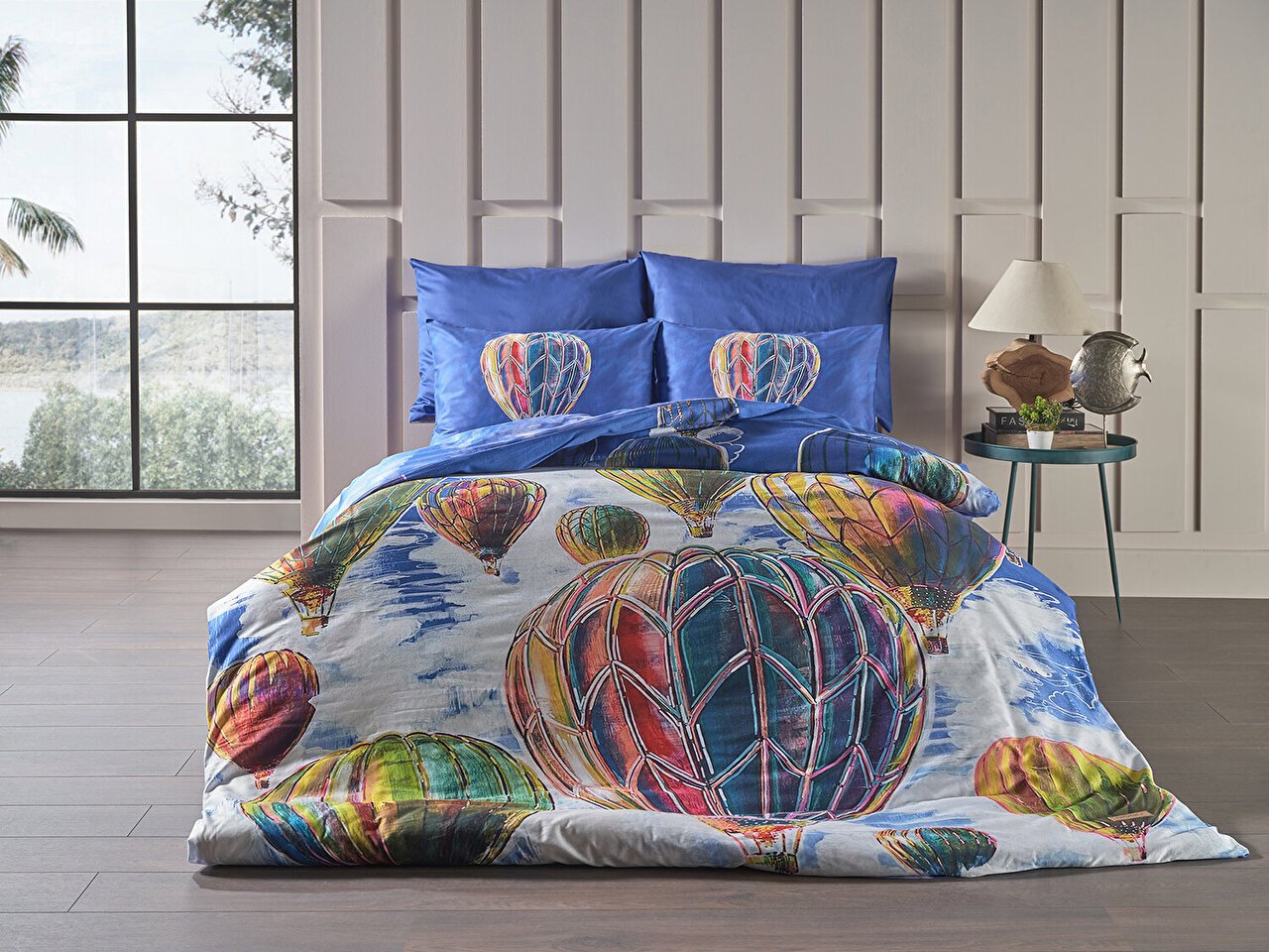 Barış Sarıbaş Kapadokya Balonları Nevresim Takımı