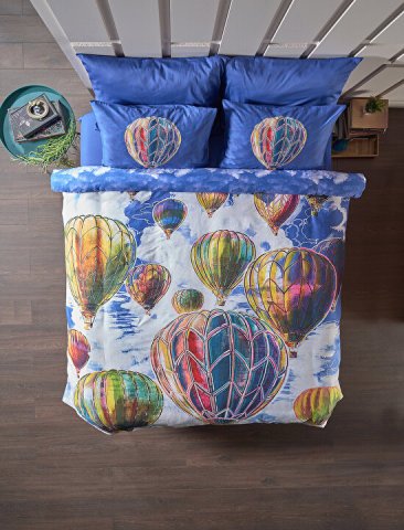 Barış Sarıbaş Kapadokya Balonları Nevresim Takımı