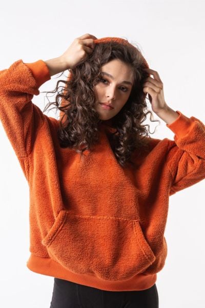 Wellsoft Kadın Kapüşonlu Sweatshirt