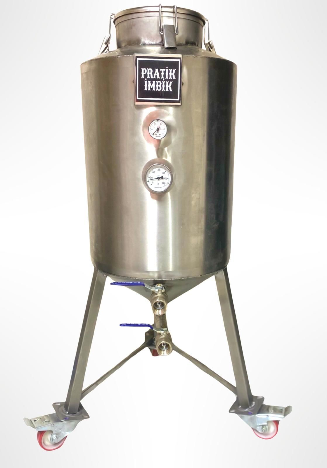 Paslanmaz Fermenter 70LT