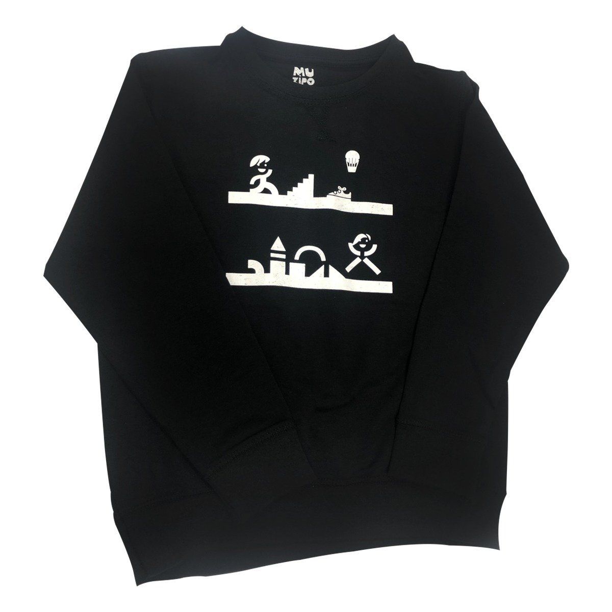 Muzipo Kids Unisex Çocuk Sweatshirt Harekete Geç