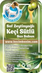 Zeytinyağlı Keçi Sütü SIVI SABUNU 1 Litre