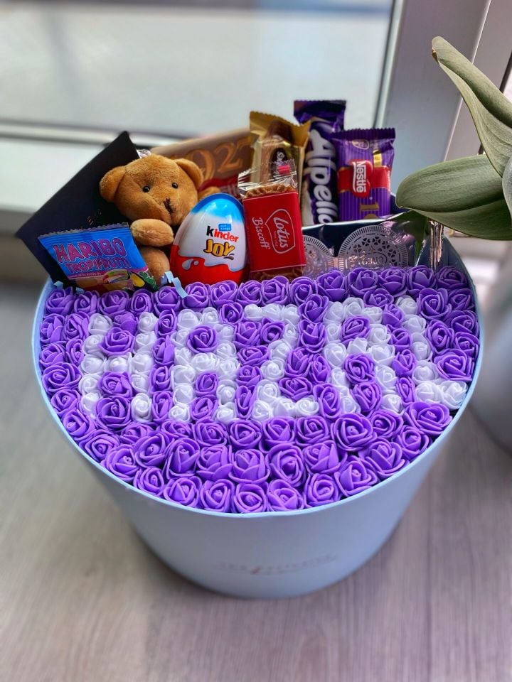 Silindir isim tasarım kutu