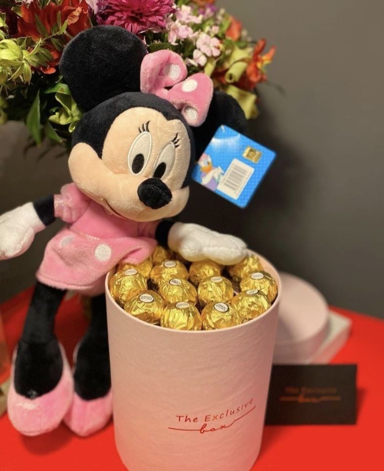 Minnie Mouse & Çikolata Kutusu