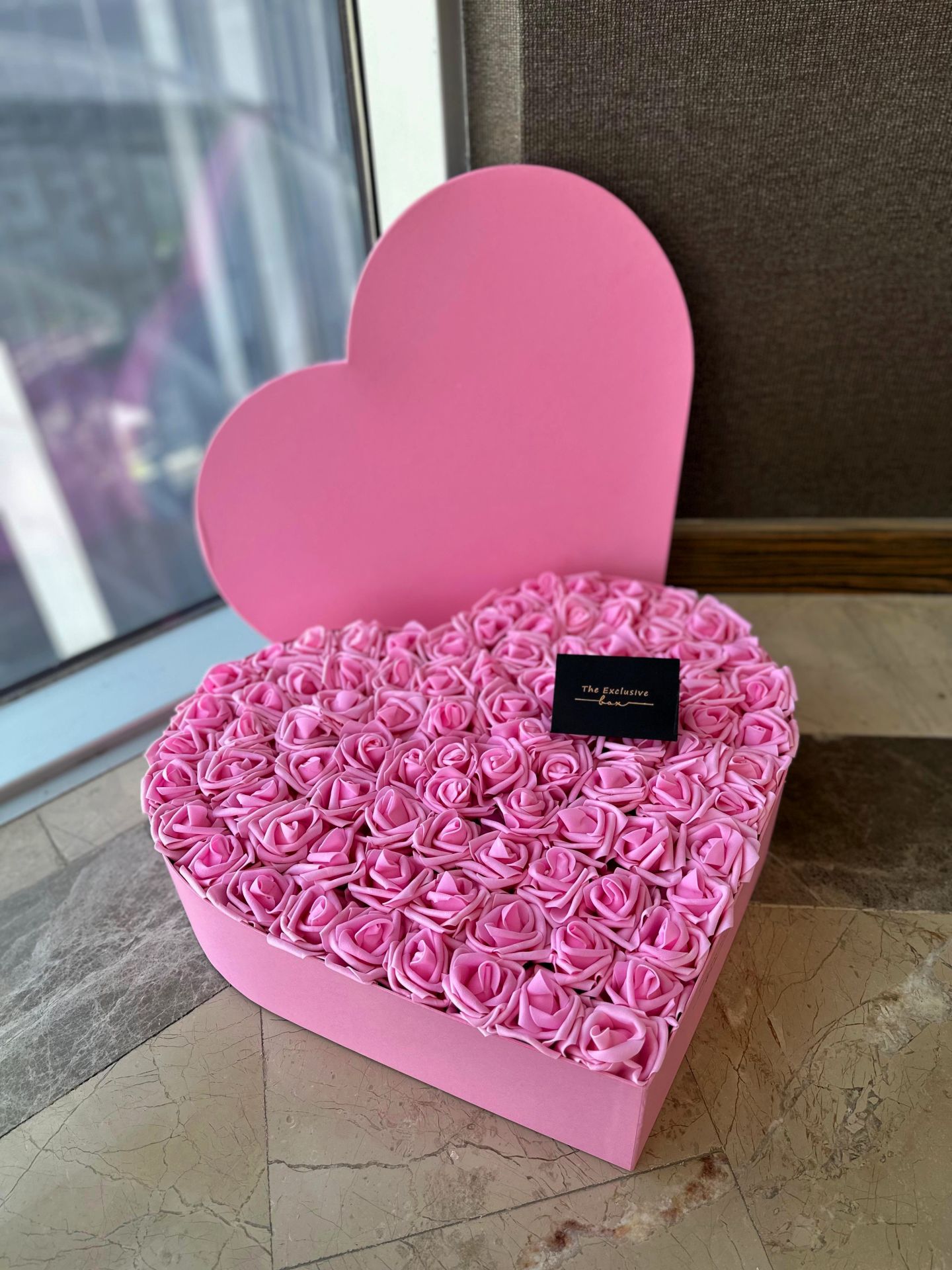 Pink Heart Box